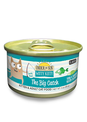 Under The Sun Witty Kitty The Big Catch With Flaked Tuna & Sardines