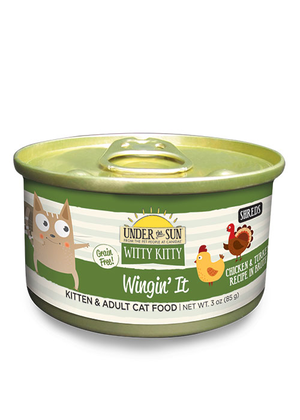Under The Sun Witty Kitty Wingin' It (Shreds) Chicken & Turkey Recipe