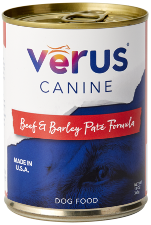 VeRUS Canine Canned Beef & Barley Pate Formula
