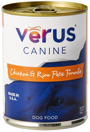 VeRUS Canine Canned Chicken & Rice Pate Formula
