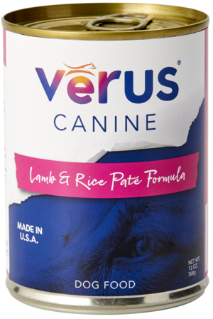 VeRUS Canine Canned Lamb & Rice Paté Formula