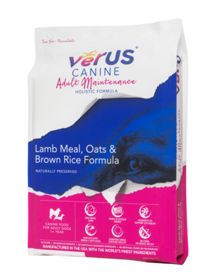 VeRUS Canine Dry Food Adult Maintenance Lamb Meal, Oats & Brown Rice Formula