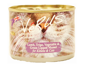 VeRUS Feline Canned Lamb, Tripe, Vegetable & Green Lipped Mussel