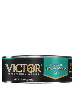 Victor Canned Cat Food Turkey & Salmon Dinner Paté