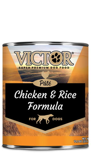 Victor Canned Dog Food Chicken & Rice Formula Paté