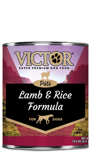 Victor Canned Dog Food Lamb & Rice Formula Paté