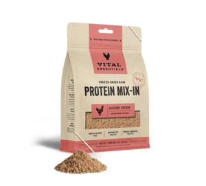 Vital Essentials Freeze-Dried Raw Protein Mix-In Chicken Recipe For Dogs