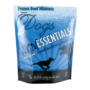 Vital Essentials Frozen Entrees Beef Nibblets