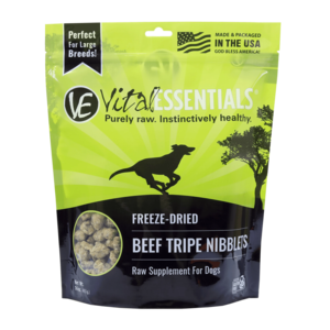 Vital Essentials Freeze-Dried Supplements Beef Tripe Nibblets
