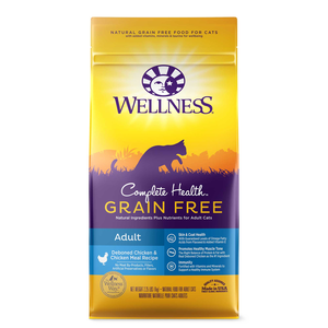 Wellness Complete Health Grain Free Deboned Chicken & Chicken Meal Recipe For Adult Cats
