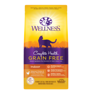 Wellness Complete Health Grain Free Deboned Chicken & Chicken Meal Recipe For Indoor Cats