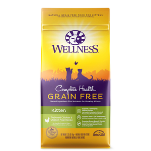 Wellness Complete Health Grain Free Deboned Chicken & Chicken Meal Recipe For Kittens