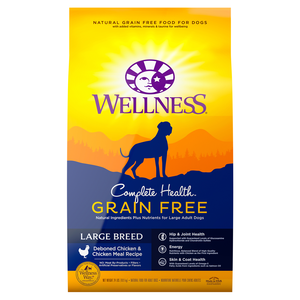 Wellness Complete Health Grain Free Deboned Chicken & Chicken Meal Recipe For Large Breed Dogs