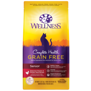 Wellness Complete Health Grain Free Deboned Chicken & Chicken Meal Recipe For Senior Cats