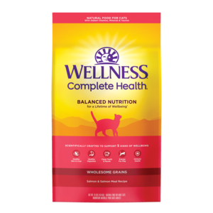 Wellness Complete Health Salmon & Salmon Meal Recipe With Wholesome Grains For Cats