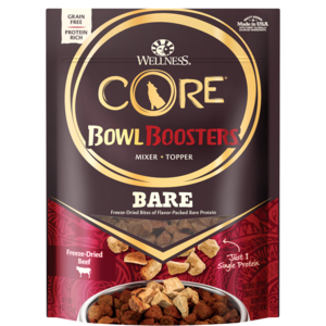 Wellness Core Bowl Boosters Bare Freeze-Dried Beef