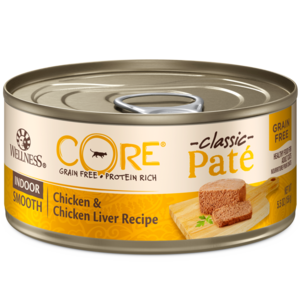Wellness Core Classic Pate Chicken & Chicken Liver Recipe For Indoor Cats