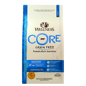 Wellness Core Grain Free Salmon & Herring Meal Recipe For Indoor Cats
