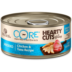 Wellness Core Hearty Cuts In Gravy Shredded Chicken & Tuna Recipe