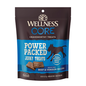 Wellness Core Power Packed Beef & Venison Recipe Jerky Treats