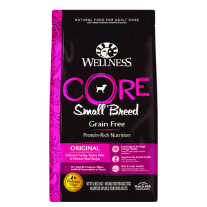 Wellness Core Grain Free Original Small Breed Formula - Deboned Turkey, Turkey Meal & Chicken Meal Recipe