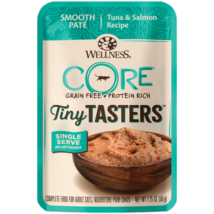 Wellness Core Tiny Tasters Tuna & Salmon Recipe Smooth Pate