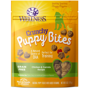 Wellness Crunchy Puppy Bites Chicken & Carrots Recipe