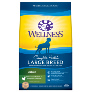 Wellness Complete Health Deboned Chicken & Brown Rice Recipe For Large Breed Adult Dogs