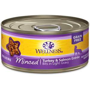 Wellness Minced Turkey & Salmon Entree