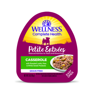 Wellness Petite Entrees Casserole With Roasted Lamb, Peas & White Sweet Potatoes
