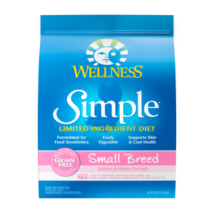 Wellness Simple Limited Ingredient Diet Salmon & Potato Formula For Small Breed Dogs