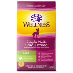 Wellness Complete Health Deboned Turkey & Oatmeal Recipe For Small Breed Adult Dogs