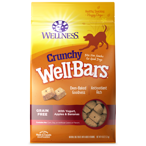 Wellness Crunchy WellBars Yogurt, Apples & Bananas