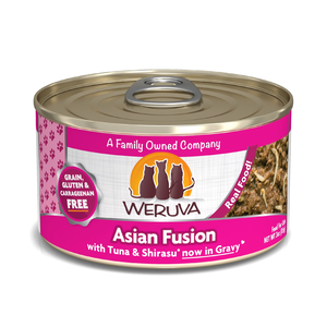 Weruva Canned Cat Food Asian Fusion - With Tuna & Shirasu In Gravy