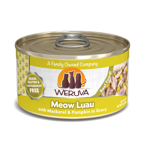 Weruva Canned Cat Food Meow Luau - With Mackerel & Pumpkin In Gravy