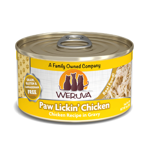 Weruva Canned Cat Food Paw Lickin' Chicken - Chicken Recipe In Gravy