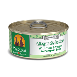 Weruva Canned Dog Food Cirque de la Mer - With Tuna & Veggies In Pumpkin Soup
