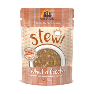 Weruva Stew! What a Crock - Chicken and Salmon Dinner In Gravy