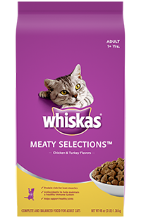 Whiskas Meaty Selections Chicken & Turkey Flavors