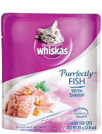 Whiskas Purrfectly Fish With Shrimp