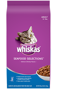 Whiskas Seafood Selections Salmon & Shrimp Flavors