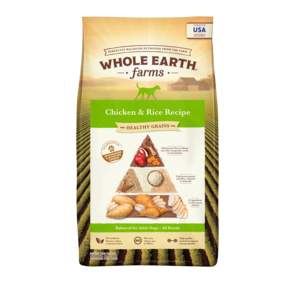 Whole Earth Farms Healthy Grains Chicken & Rice Recipe For Dogs