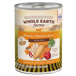 Whole Earth Farms Grain Free Canned Hearty Chicken Stew For Dogs