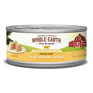 Whole Earth Farms Grain Free Canned Real Chicken Recipe Pate