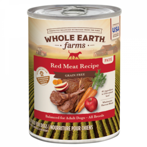 Whole Earth Farms Grain Free Canned Red Meat Recipe