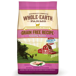 Whole Earth Farms Grain Free Recipe Healthy Kitten