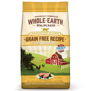 Whole Earth Farms Grain Free Recipe With Real Chicken For Cats