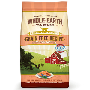 Whole Earth Farms Grain Free Recipe With Real Salmon For Cats