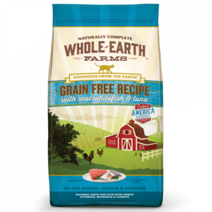 Whole Earth Farms Grain Free Recipe With Real Whitefish & Tuna For Cats