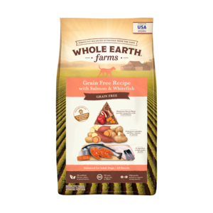 Whole Earth Farms Grain Free Recipe With Salmon & Whitefish For Dogs